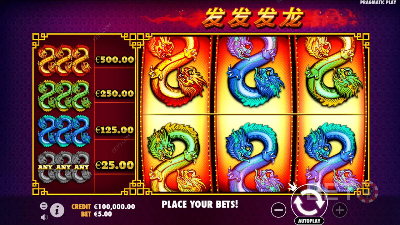 Verdetto per la slot online 888 Dragons