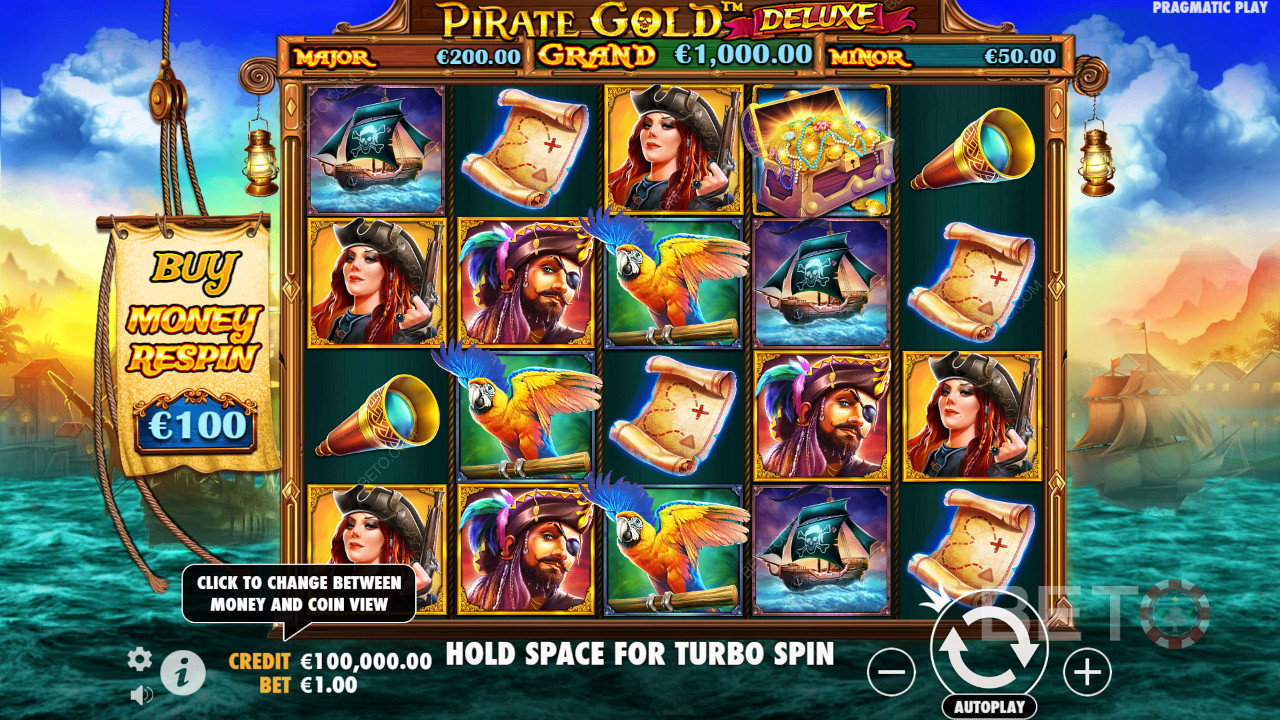 Pirate Gold Deluxe Recensione di BETO Slots
