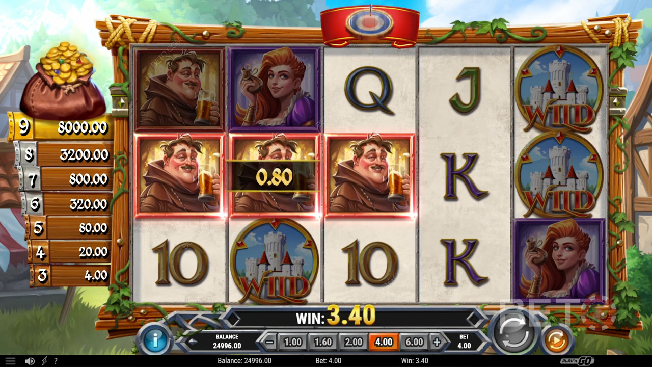 Vincete 6.500x la vostra puntata nella slot Sherwood Gold!