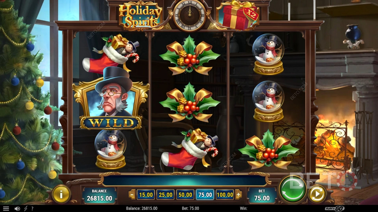 Holiday Spirits Gioco Gratuito