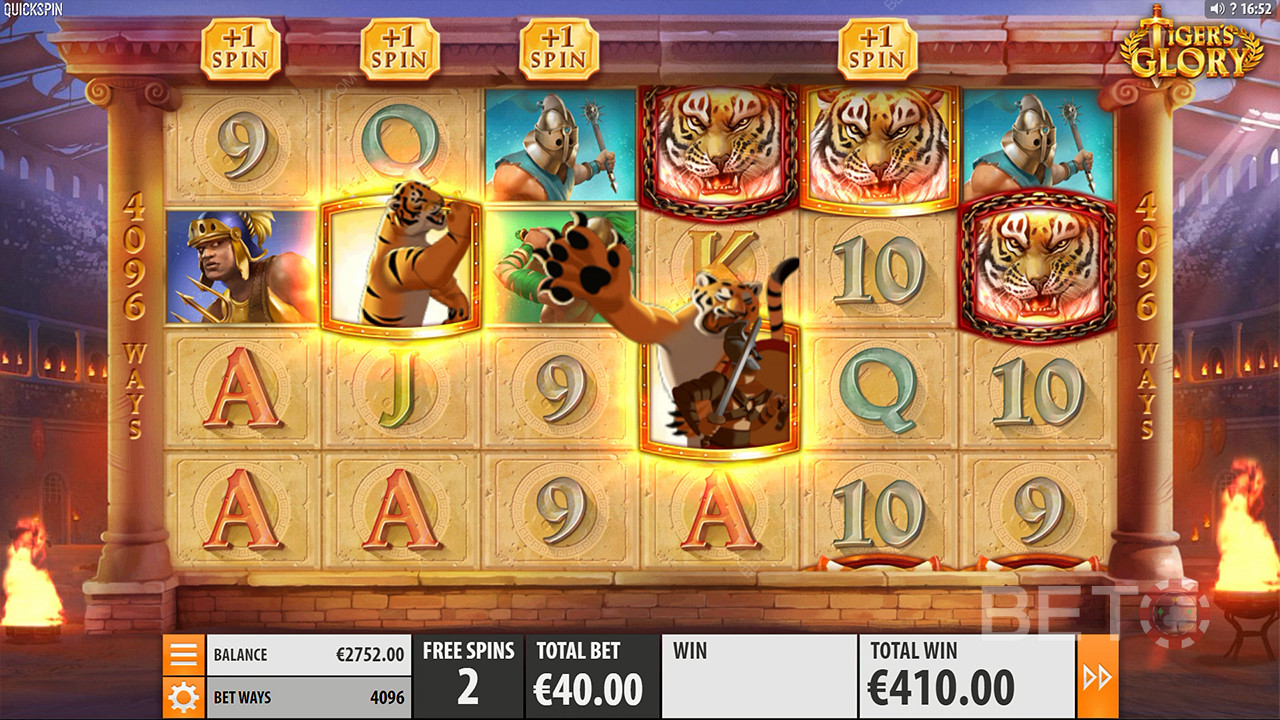 Tiger's Glory  Gioco Gratuito