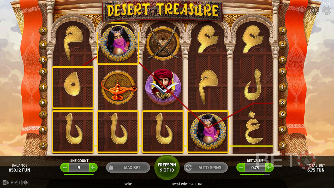 Desert Treasure (BGaming)  Gioco Gratuito