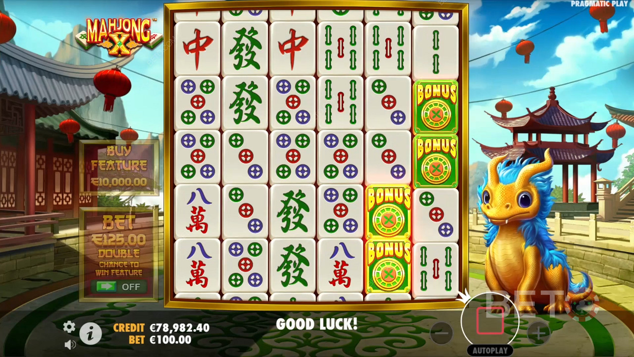 Le funzioni bonus spiegate in Mahjong X da Pragmatic Play