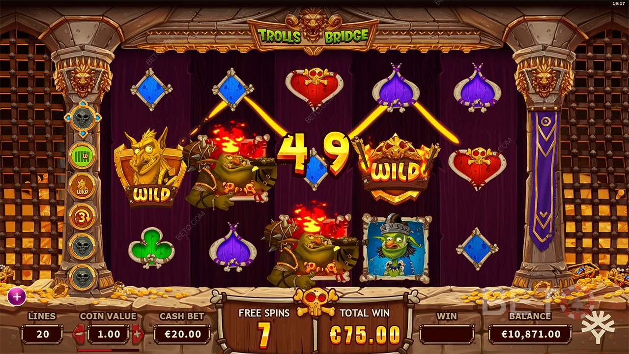 Trolls Bridge (Yggdrasil)  Gioco Gratuito