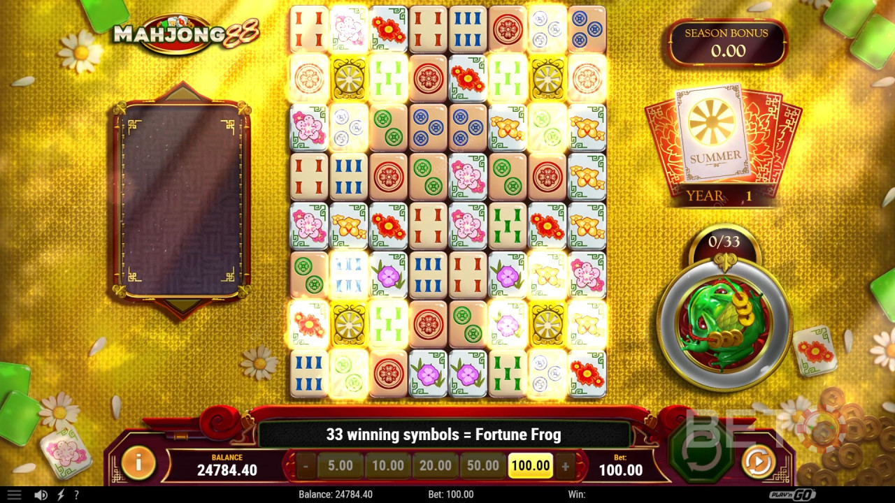 Vinci 5.000x la tua puntata nella slot online Mahjong 88!