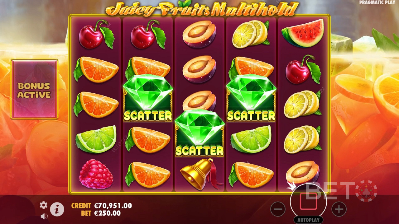 Recensione di Juicy Fruits Multihold da parte di BETO Slots