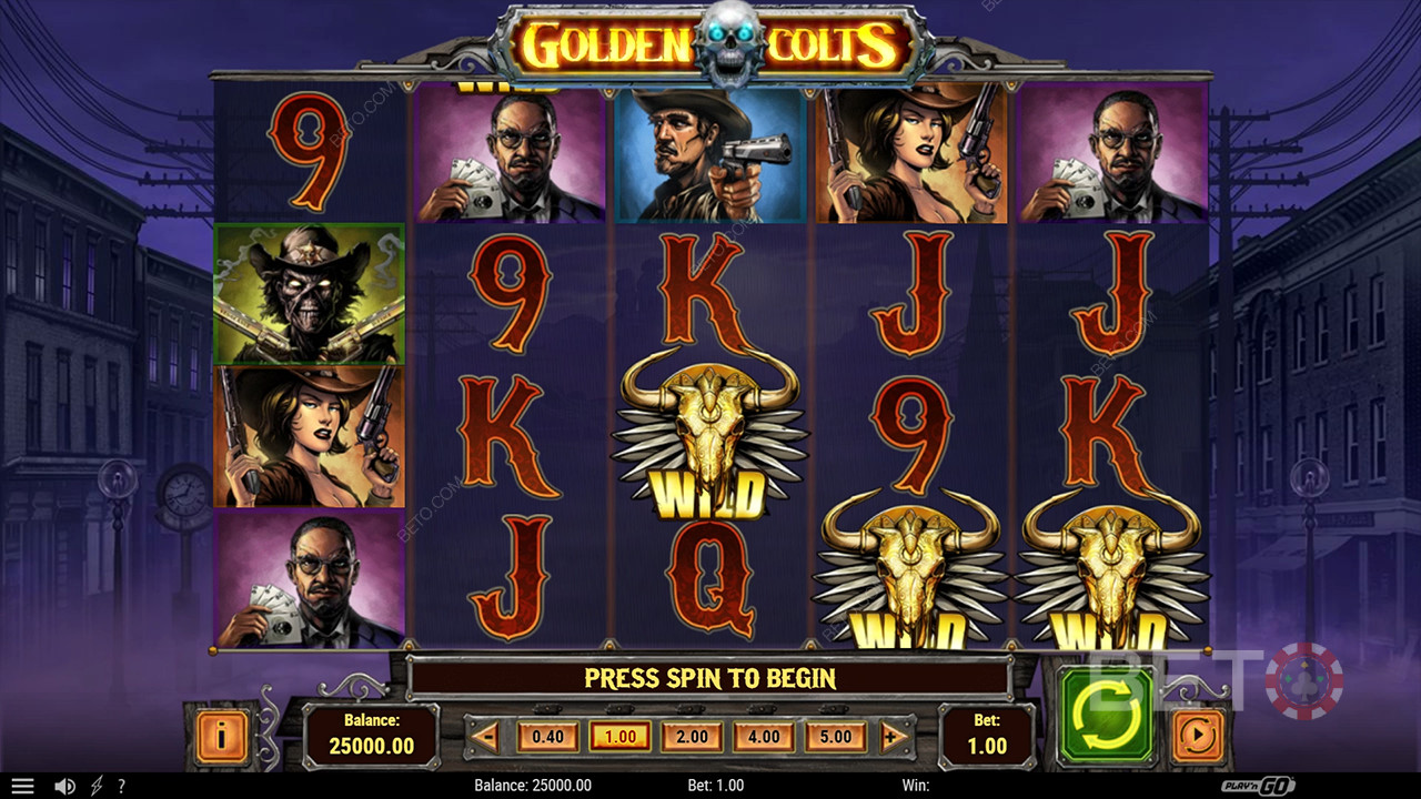 Recensione di Golden Colts da parte di BETO Slots
