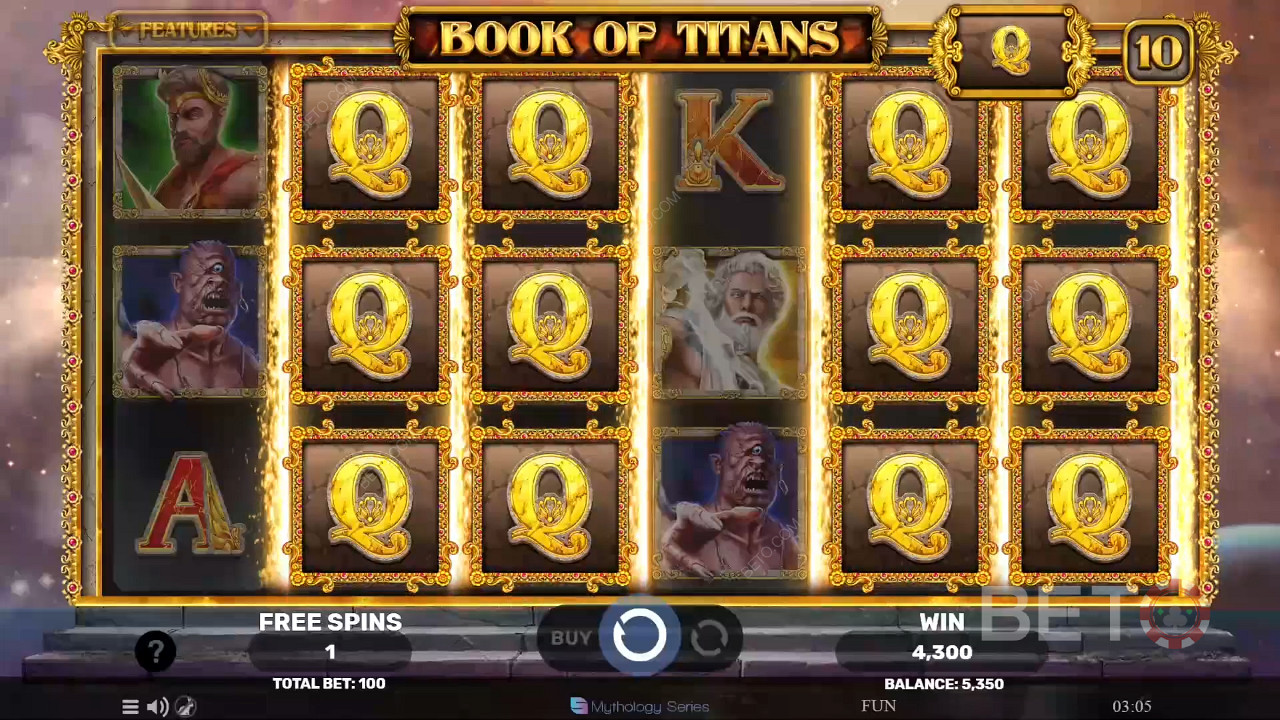 Le caratteristiche dei bonus spiegate in Book of Titans da Spinomenal
