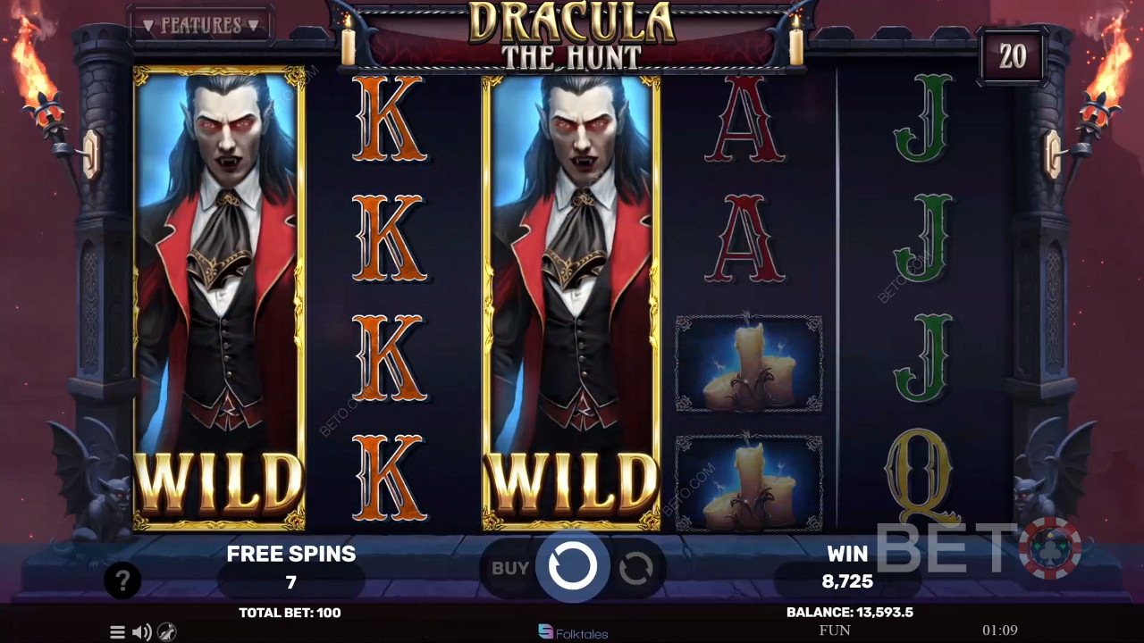 Dracula The Hunt Recensione di BETO Slots