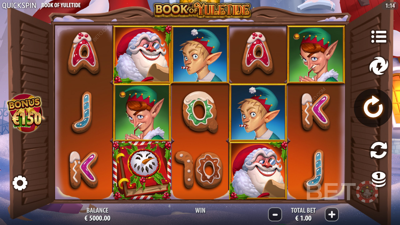 Book of Yuletide Gioco Gratuito