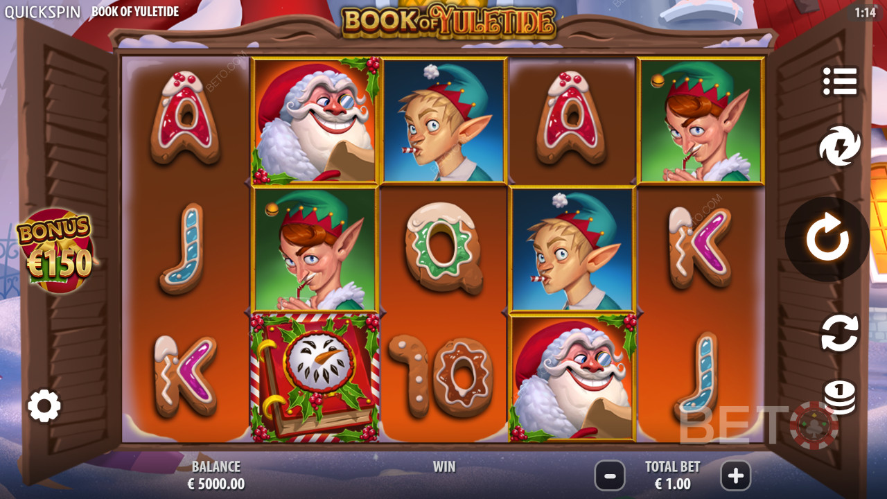 Book of Yuletide Recensione di BETO Slots