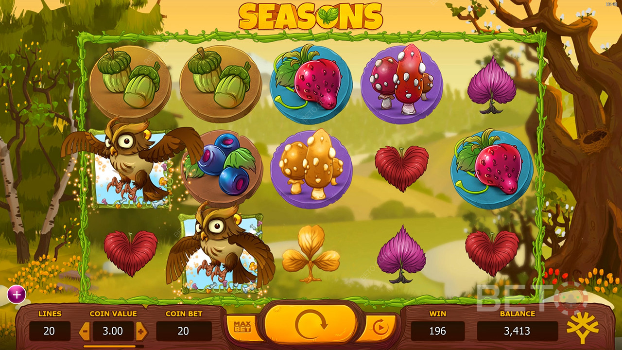 Stagioni Recensione di BETO Slots