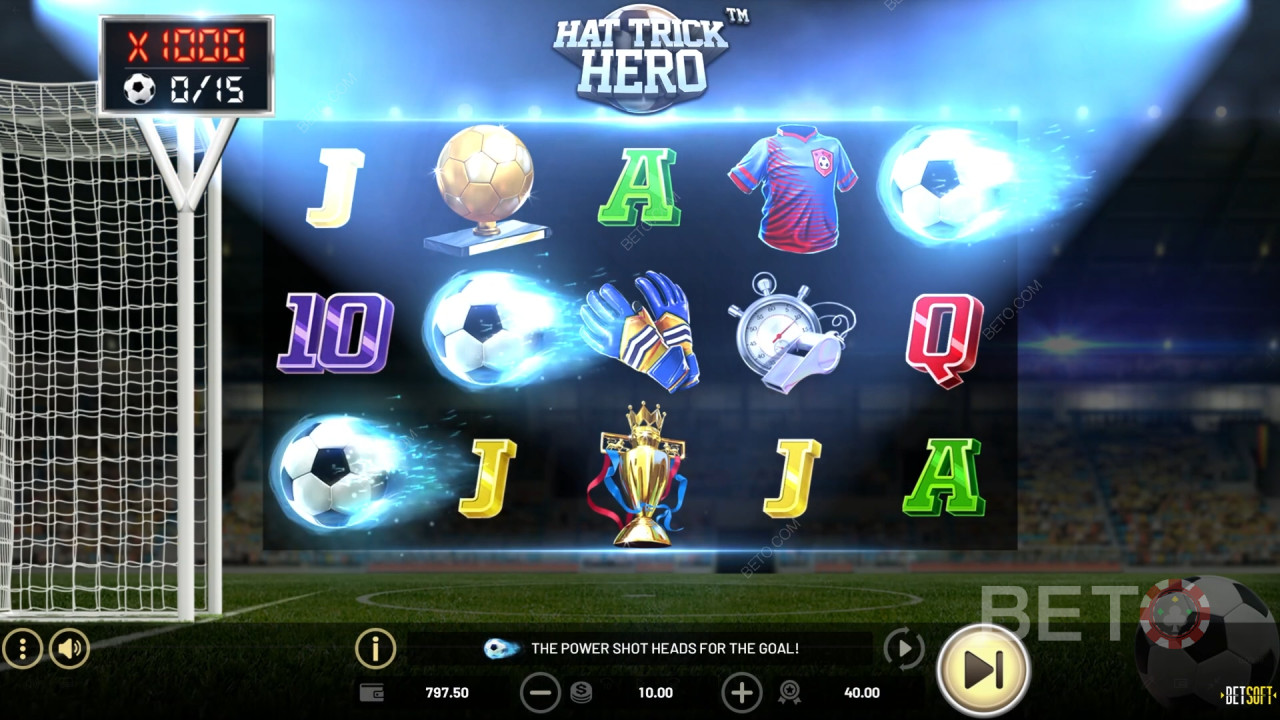 Hat Trick Hero Recensione di BETO Slots