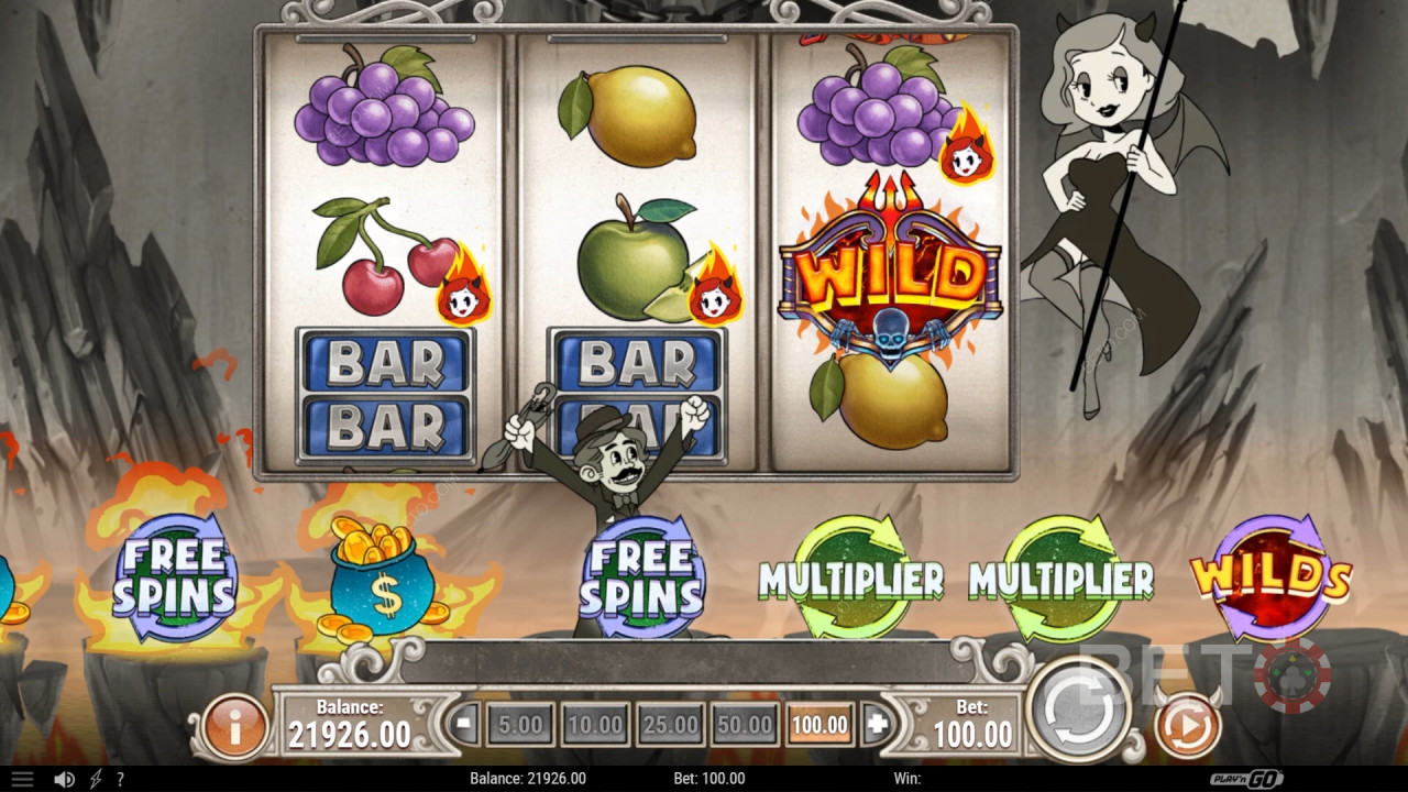 Charlie Chance in Hell to Pay Recensione di BETO Slots