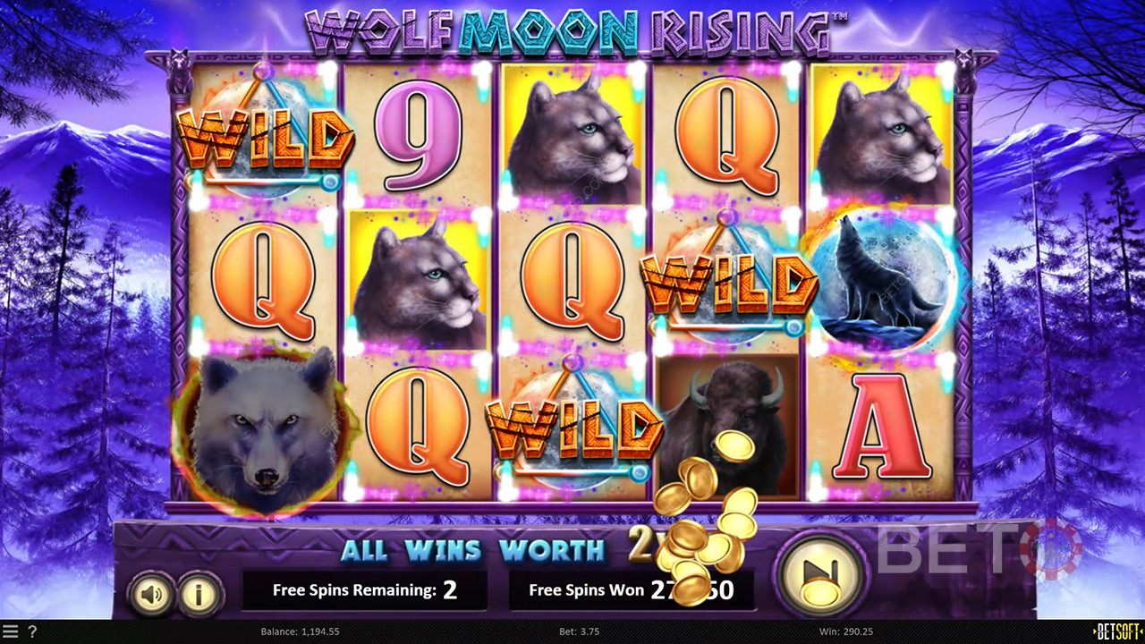 Wolf Moon Rising Recensione da BETO Slots