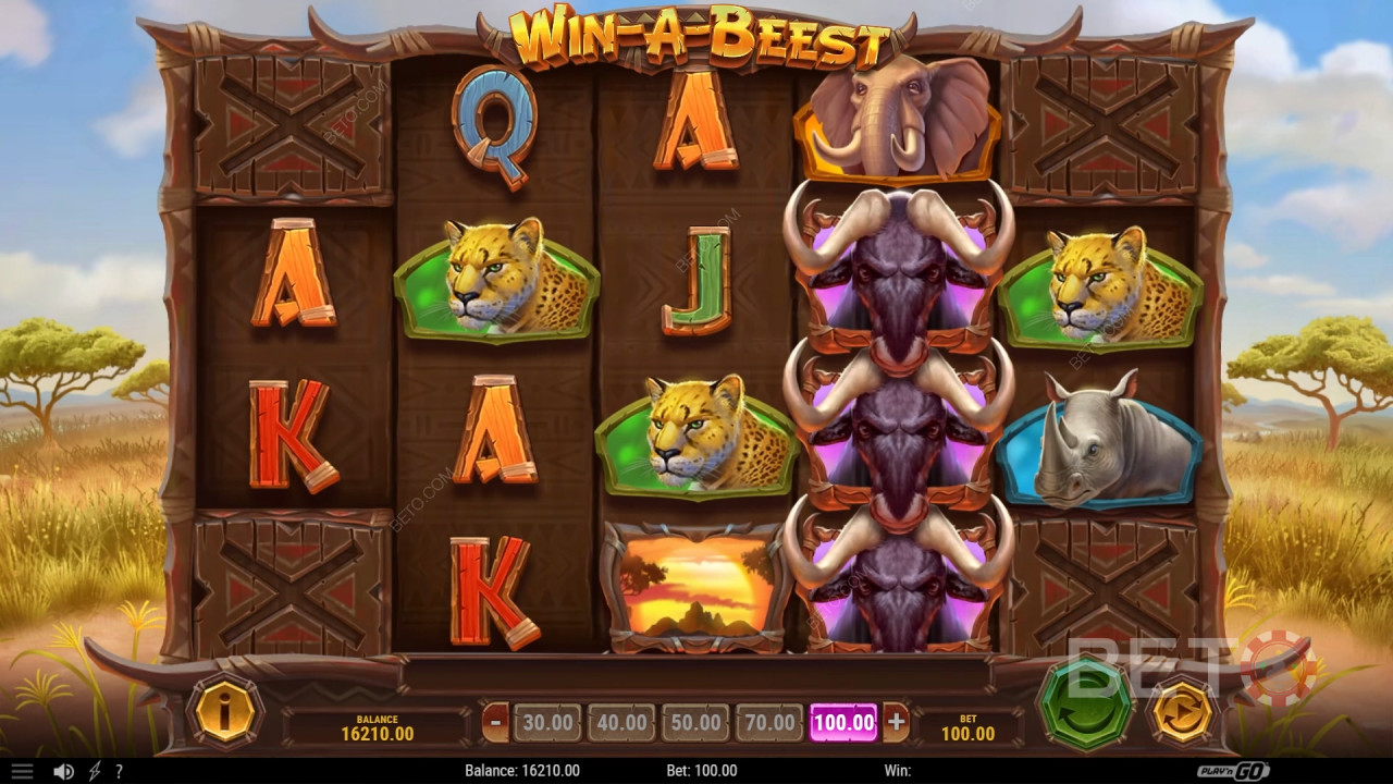Vinci una recensione di Beest da BETO Slots