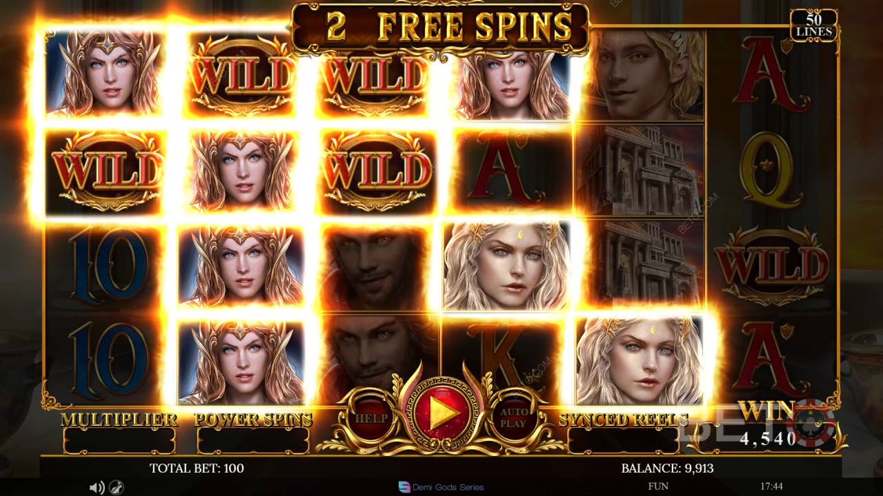 Demi Gods IV Recensione di BETO Slots