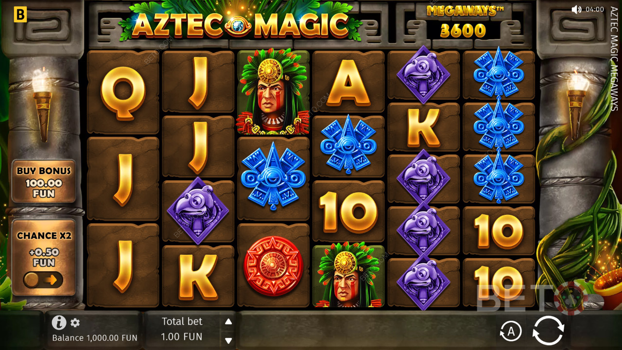 Aztec Magic Megaways Recensione da BETO Slots