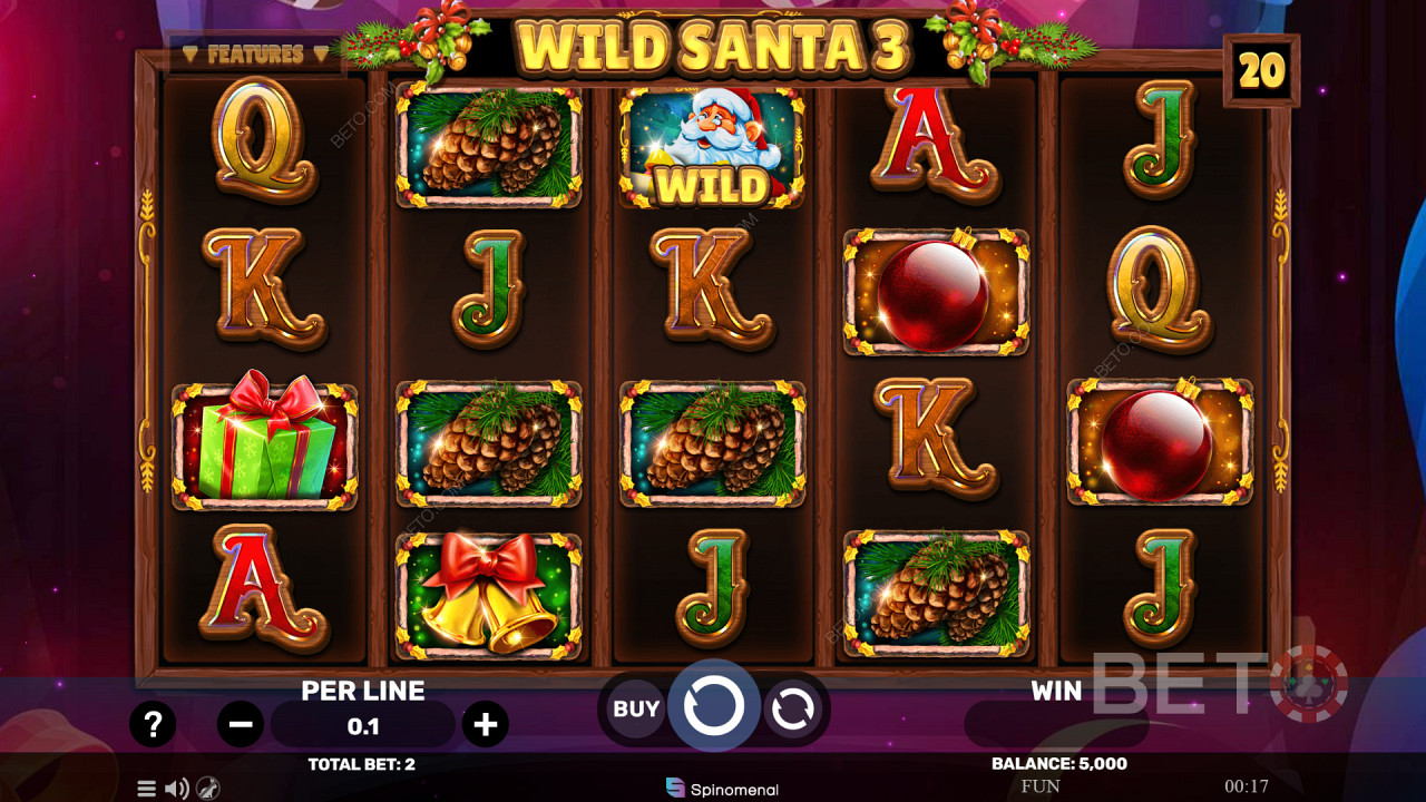 Wild Santa 3 Gioco Gratuito