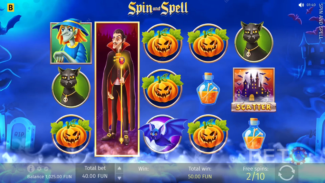 Recensione di Spin and Spell da parte di BETO Slots