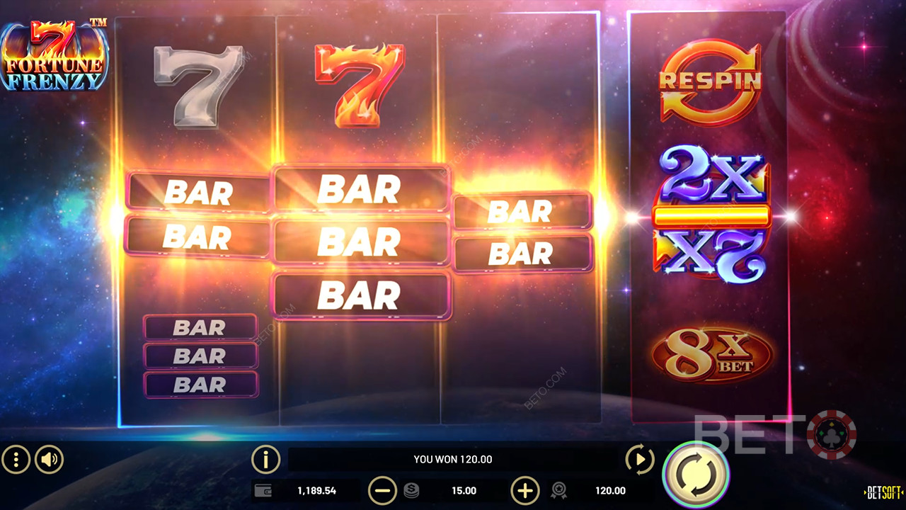 7 Fortune Frenzy Recensione di BETO Slots