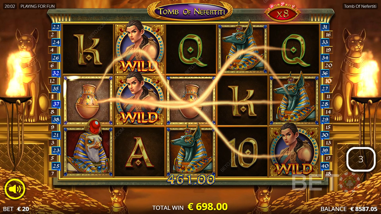 Tomb Of Nefertiti Recensione da BETO Slots