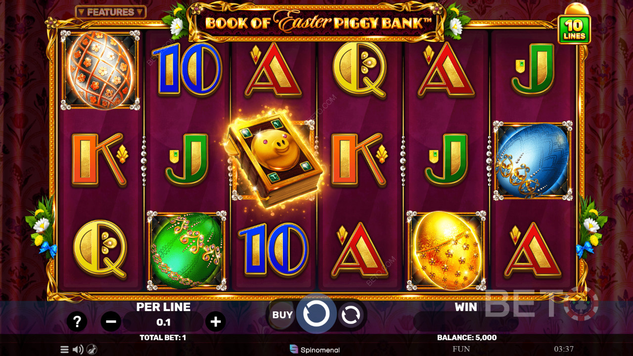 Recensione di Book of Easter Piggy Bank da parte di BETO Slots