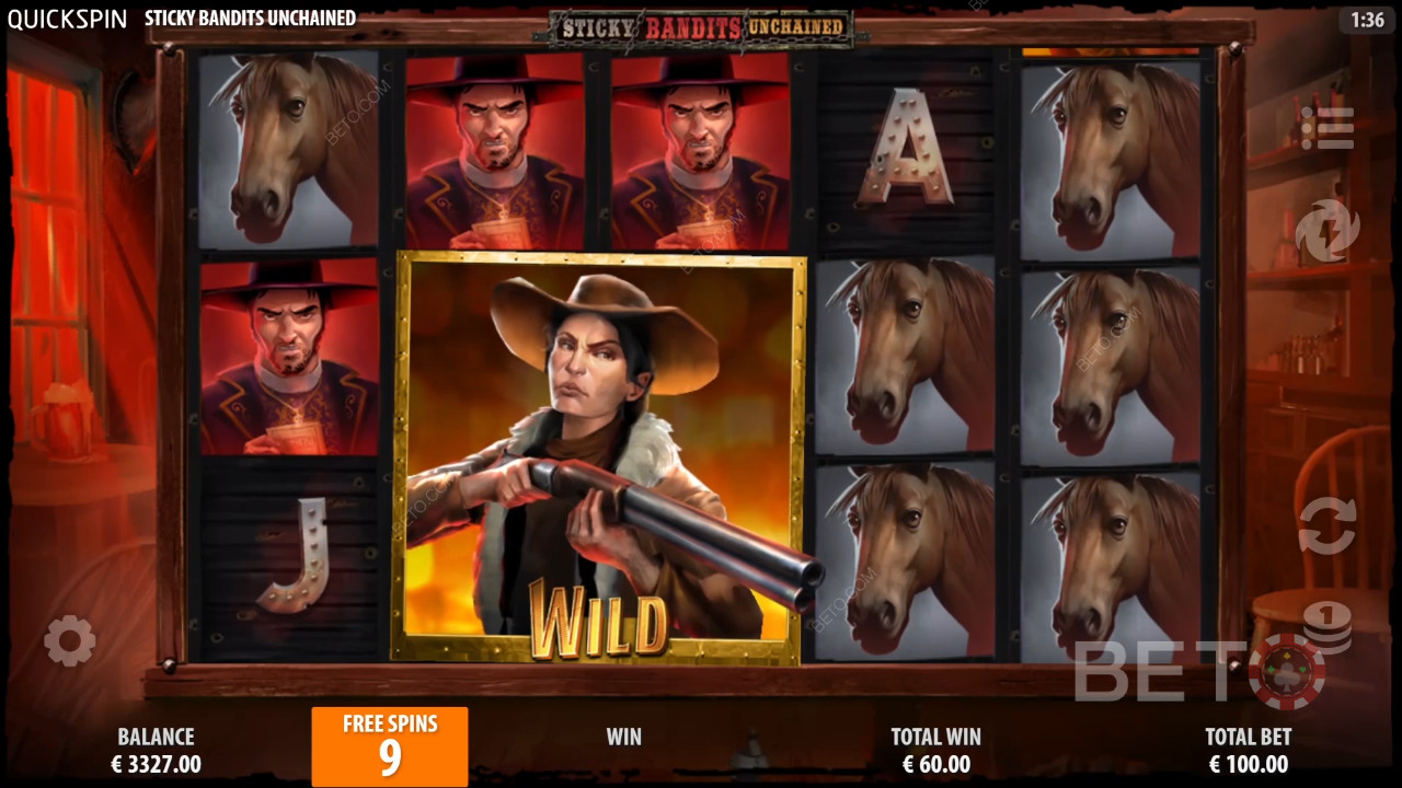 Sticky Bandits Unchained Recensione da BETO Slots