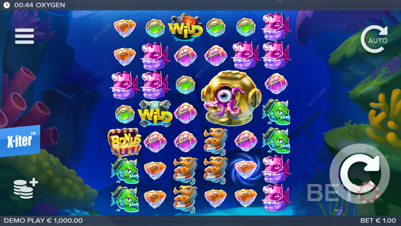 Recensione di Oxygen da BETO Slots