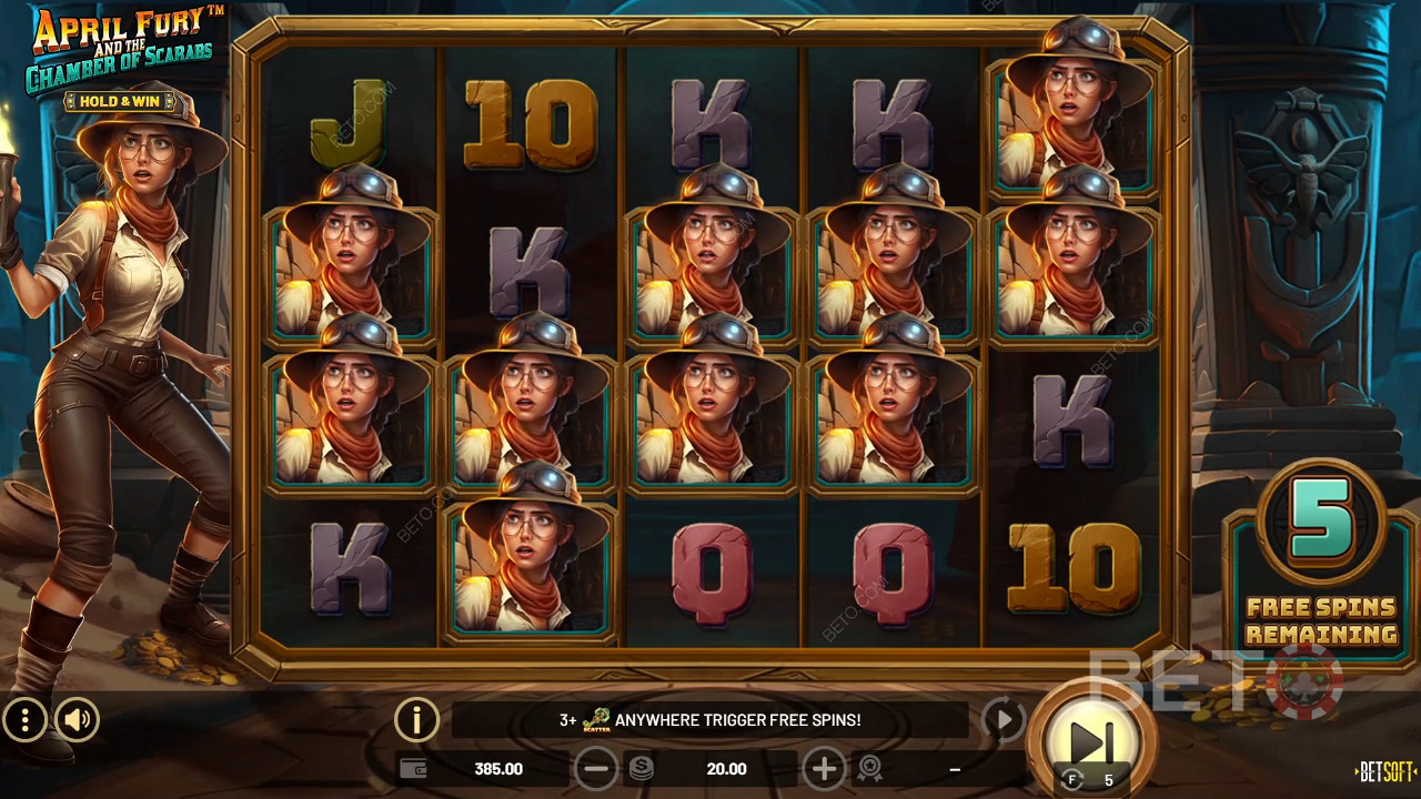 April Fury and the Chamber of Scarabs  Gioco Gratuito