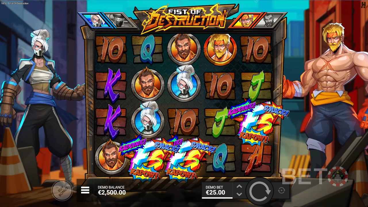 Fist of Destruction Recensione da BETO Slots