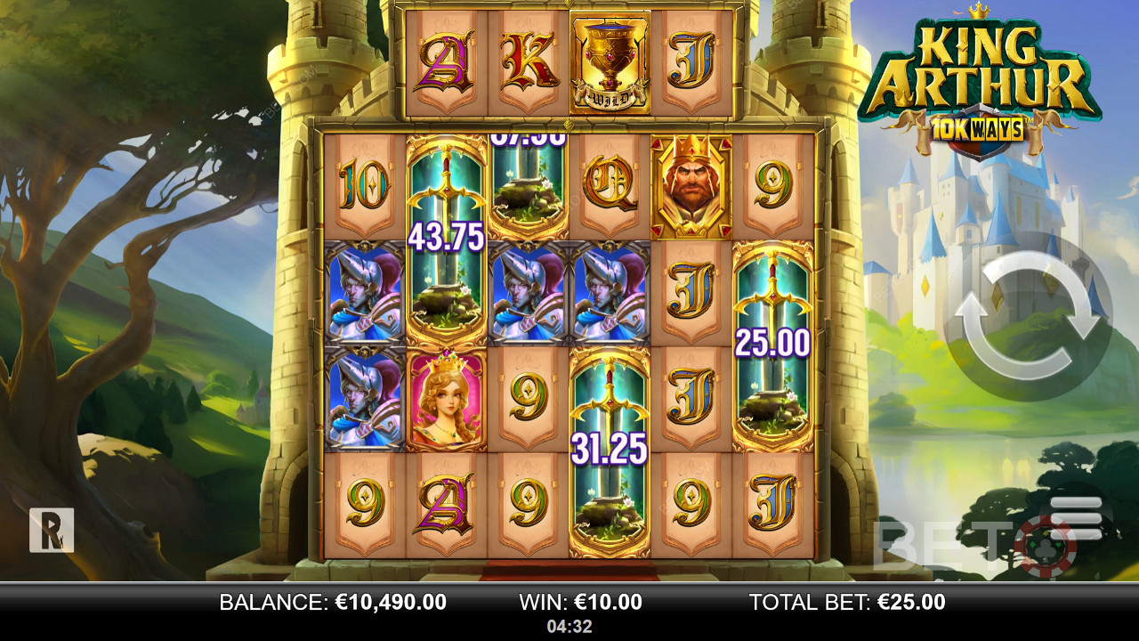 King Arthur 10k Ways Gioco Gratuito