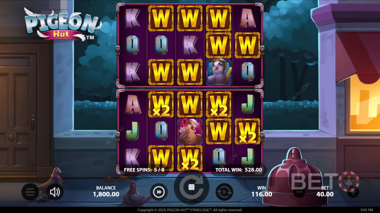 Recensione di Pigeon Hut da parte di BETO Slots