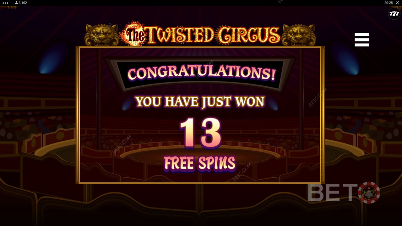 Le caratteristiche dei bonus spiegate in The Twisted Circus da Microgaming
