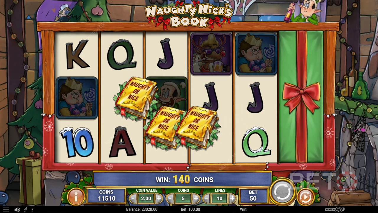 Recensione del libro di Naughty Nick da parte di BETO Slots