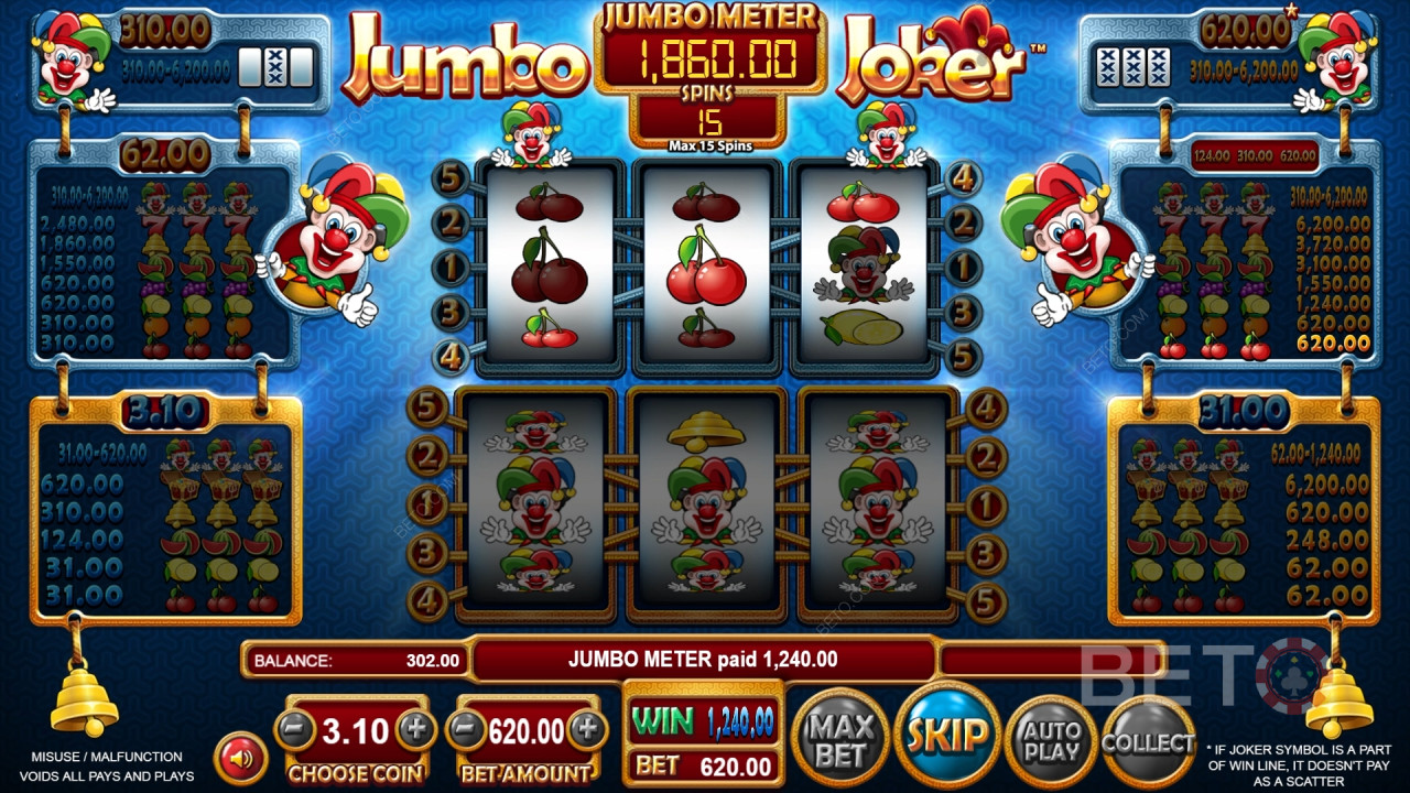 Recensione di Jumbo Joker da BETO Slots
