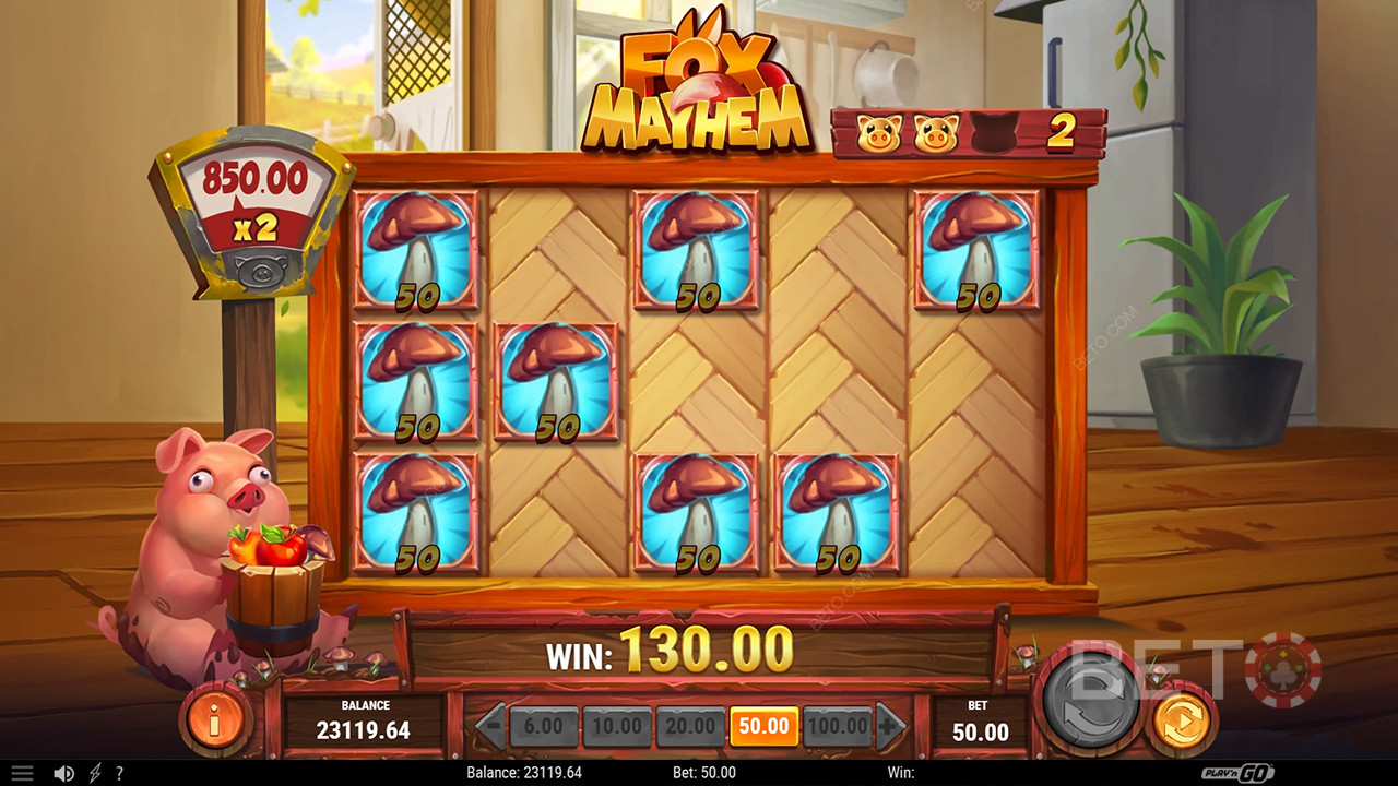 Recensione di Fox Mayhem da parte di BETO Slots