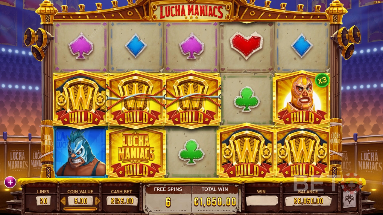 Recensione di Lucha Maniacs da parte di BETO Slots