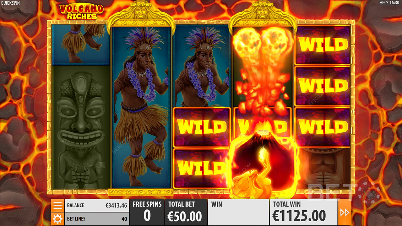 Volcano Riches Recensione di BETO Slots