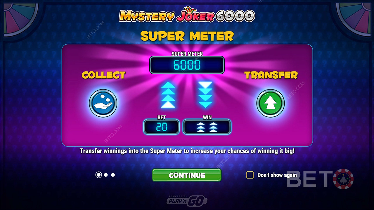 Le caratteristiche dei bonus spiegate in Mystery Joker 6000 da Play