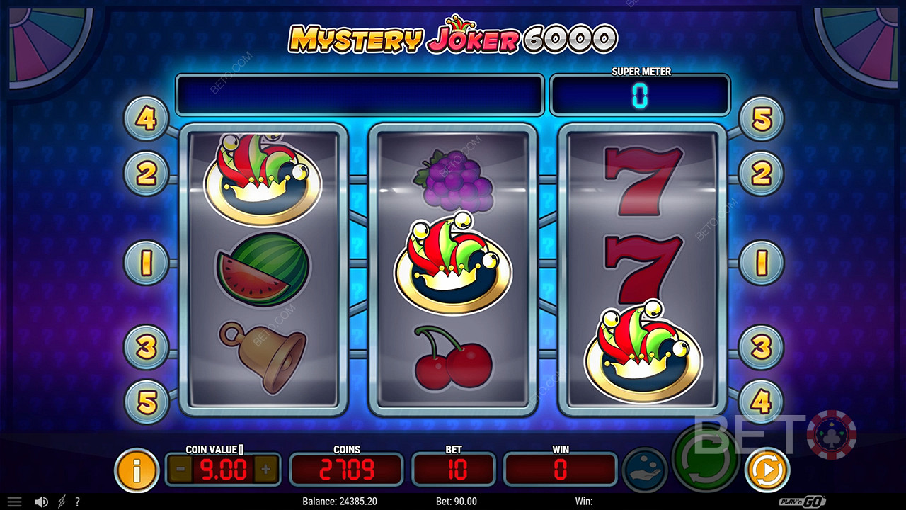 Mystery Joker 6000 Recensione di BETO Slots