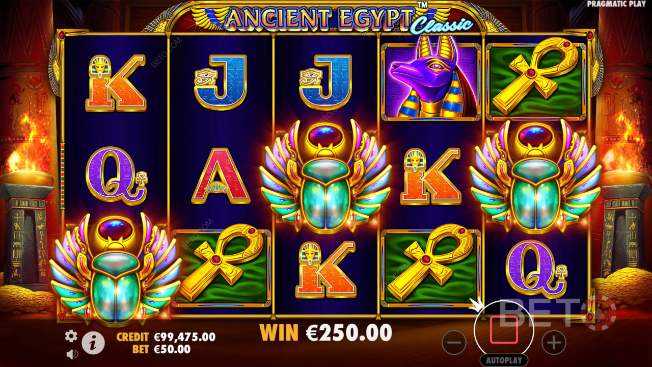 Recensione di Ancient Egypt Classic da parte di BETO Slots