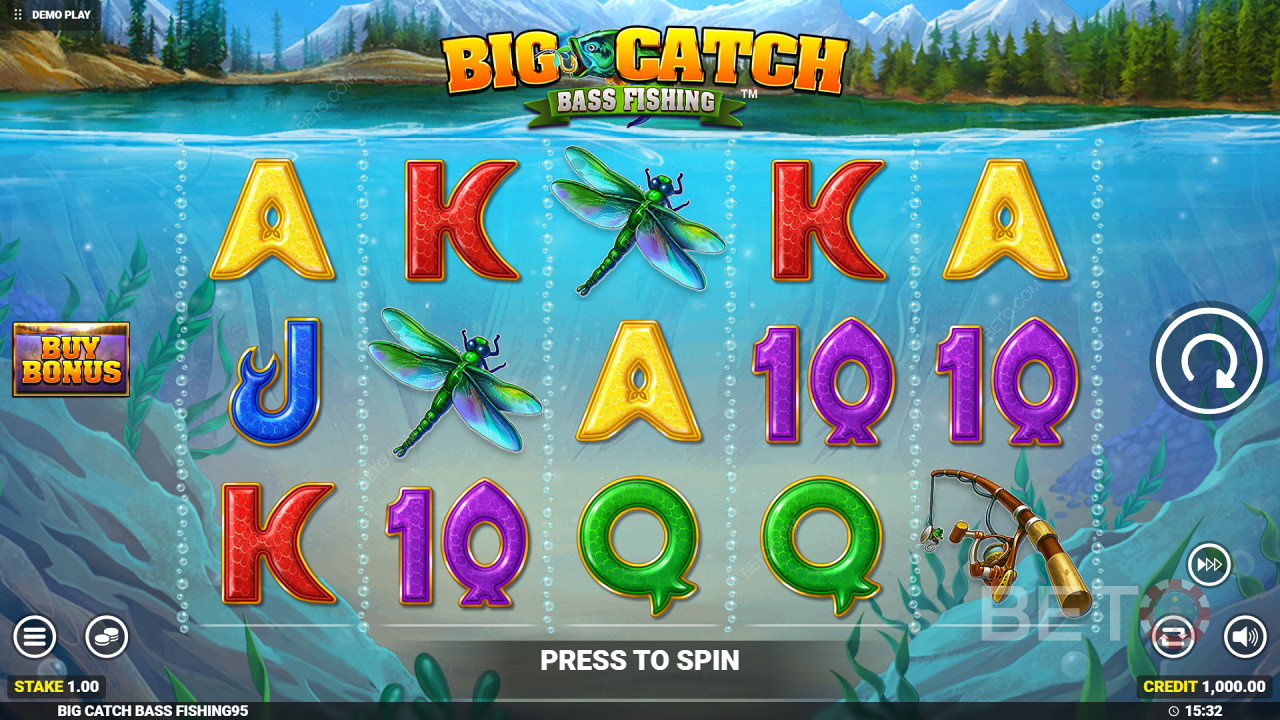 Slot per la pesca alla spigola Big Catch - Il nostro verdetto