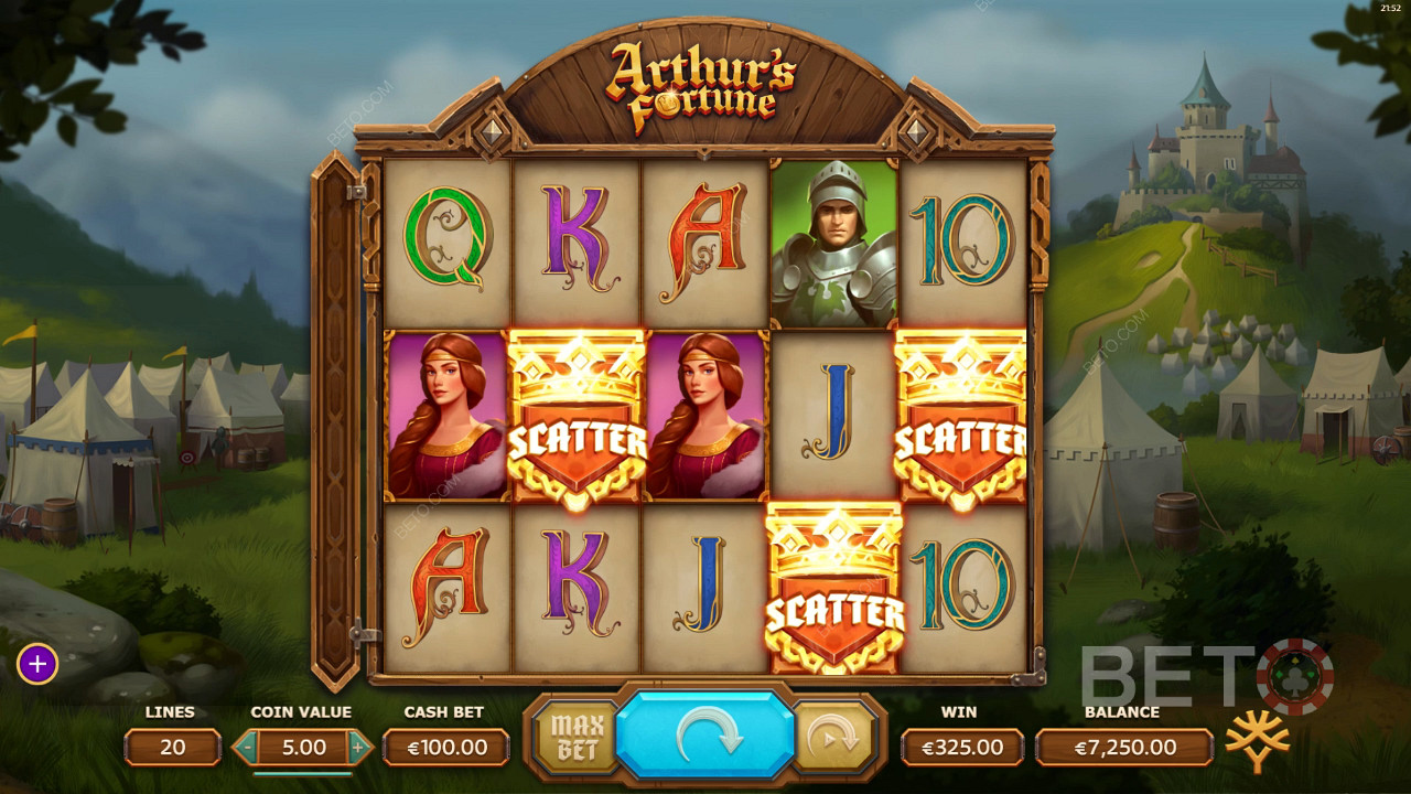 Arthurs Fortune Gioco Gratuito