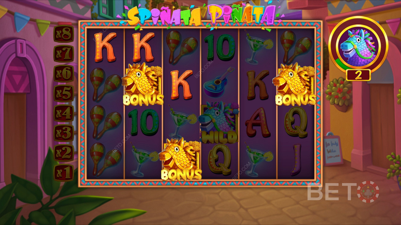Recensione di Spinata Pinata da parte di BETO Slots