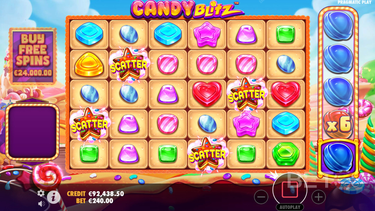 Recensione di Candy Blitz da parte di BETO Slots