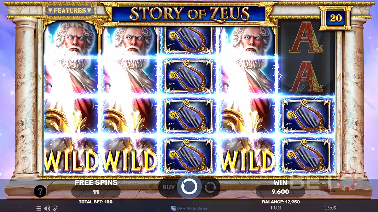 Story of Zeus Recensione di BETO Slots