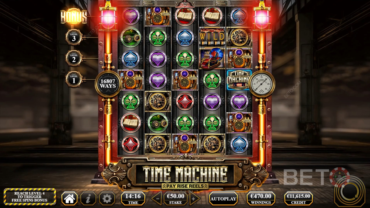 Recensione di Time Machine da parte di BETO Slots