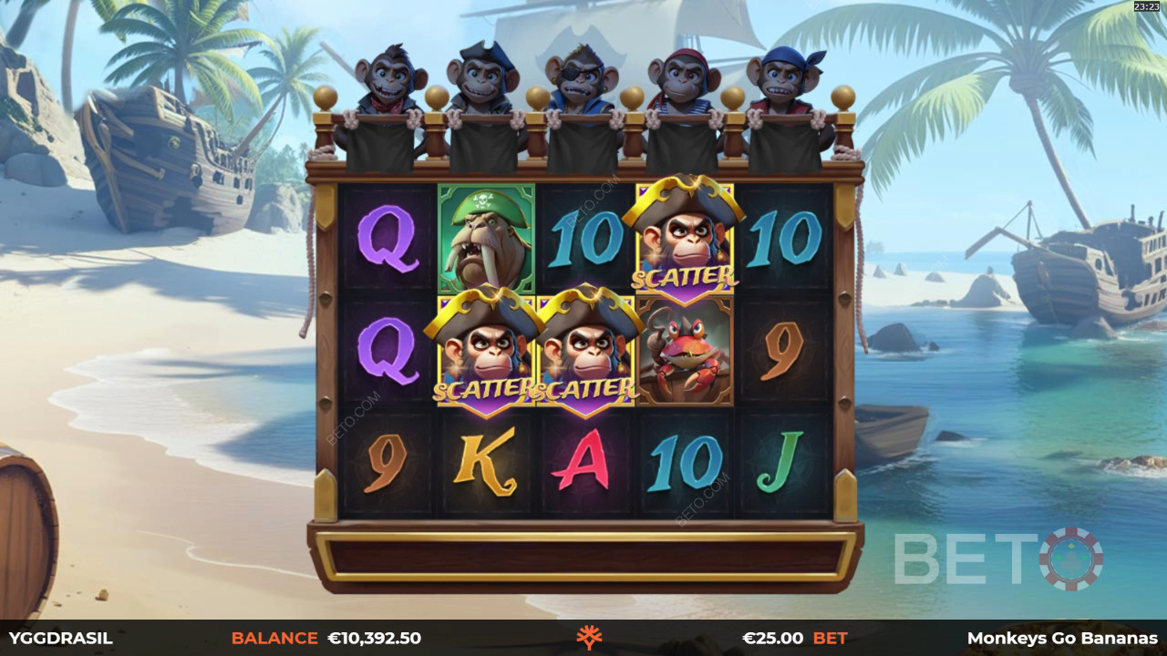 Monkeys Go Bananas MultiMax Recensione di BETO Slots