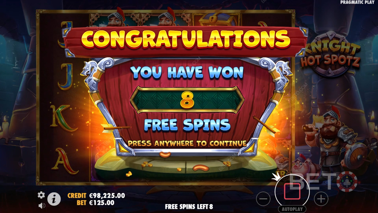 Knight Hot Spotz: Una Video Slot Dovete farla girare?